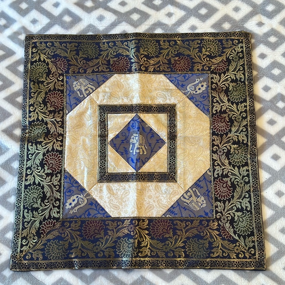 16” x 16” square pillow cover